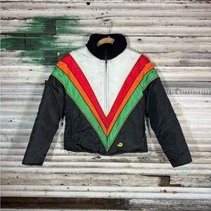 1970s John Deere Vintage Colorful Jacket